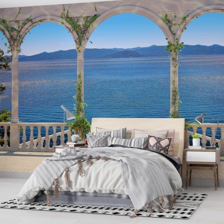 Carta da parati Archi sul mare