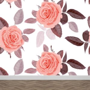 Wallpaper Rose pattern 3