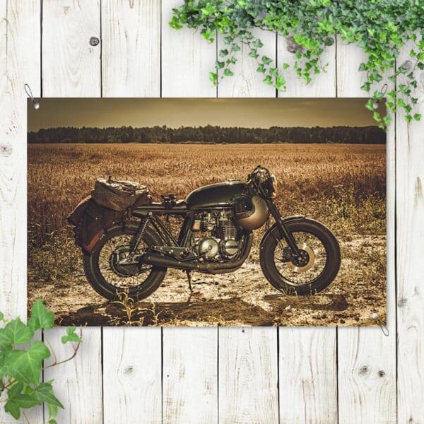 Striscione Moto vintage