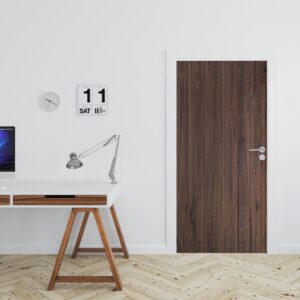 Adesivo per porta Legno scurissimo