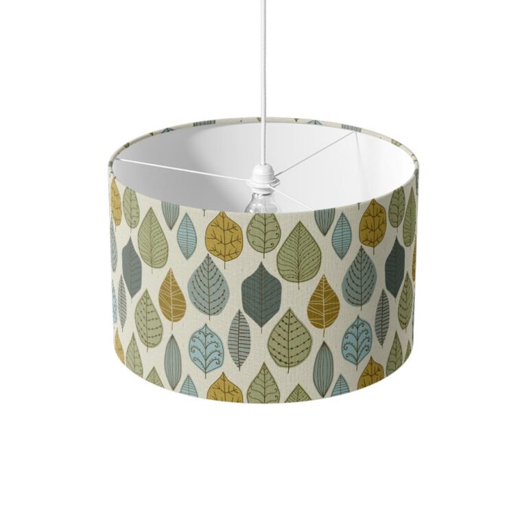 Paralume Foglie multicolor