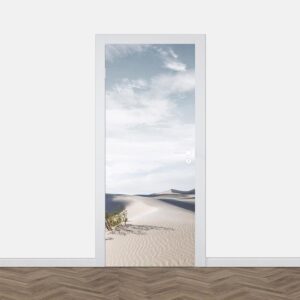 Adesivo per porta Dune di sabbia