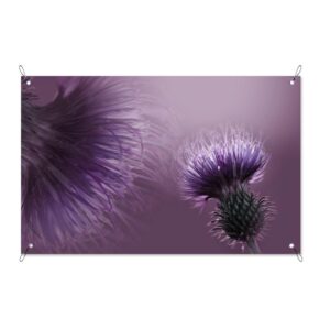 Poster da giardino Fiore viola