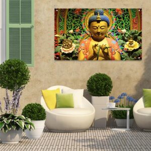 Poster da giardino Buddha Thailandia