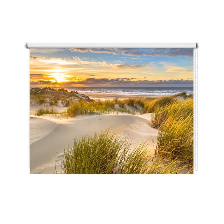 Tenda a rullo Dune al tramonto