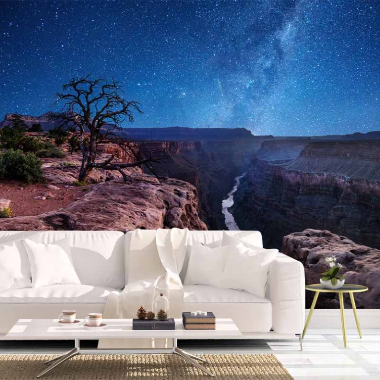 Carta da parati Grandcanyon di notte