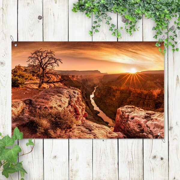 Striscione Gran Canyon al tramonto