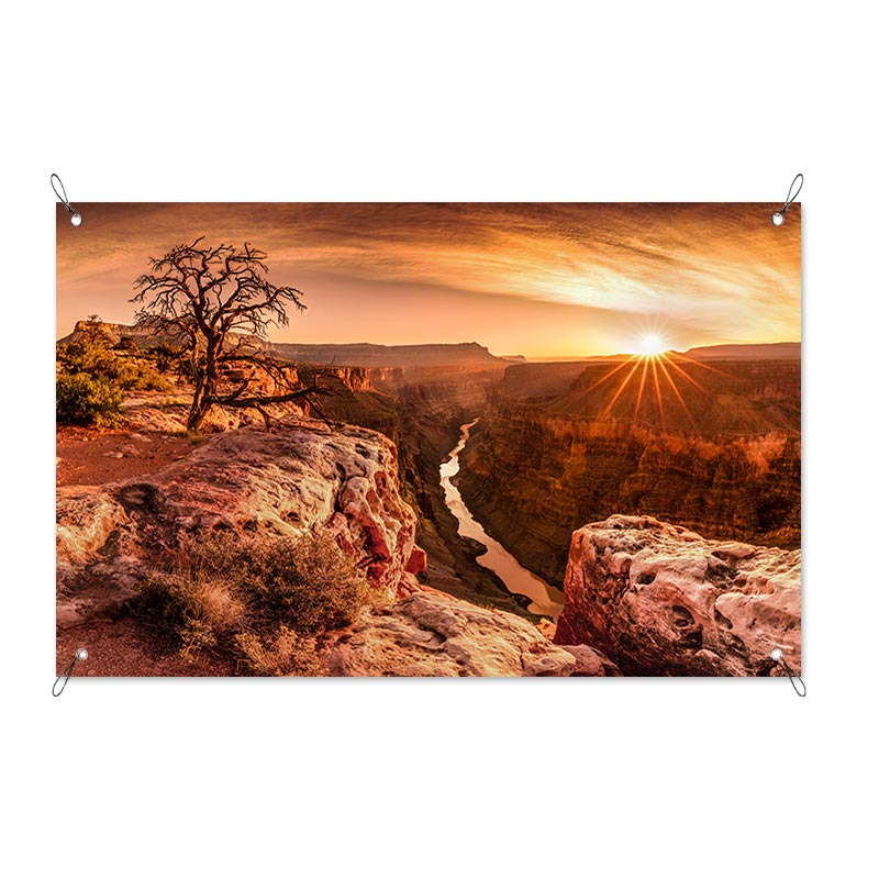 Striscione Gran Canyon al tramonto