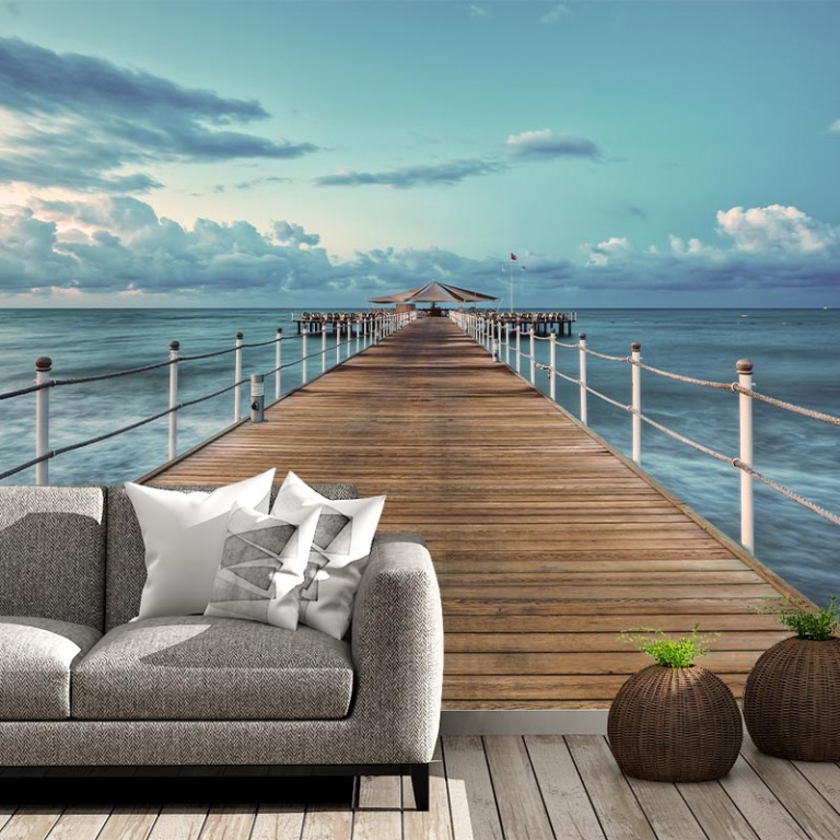 Carta da parati Sogni sul pontile
