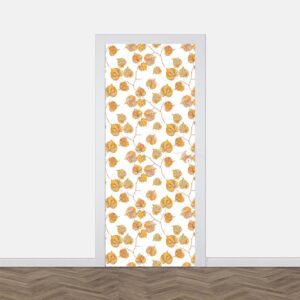 Adesivo per porta Foglie autunnali