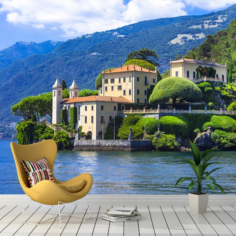 Carta da parati Lago di Como