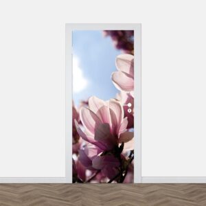adesivo per porta Fiore di magnolia