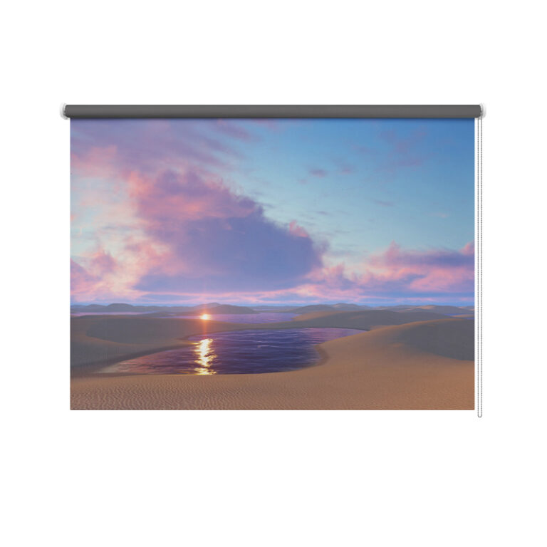 Tenda a rullo Tramonto viola