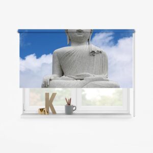 Tenda a rullo Statua di Buddha