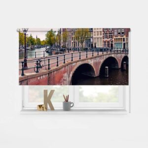 Tenda a rullo Canali di Amsterdam