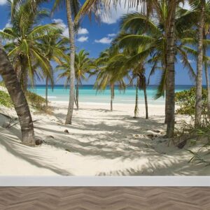 Carta da parati Spiaggia tropicale