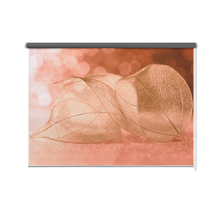 Tenda a rullo Foglie delicate
