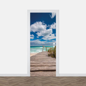 Adesivo per porta Verso il mare