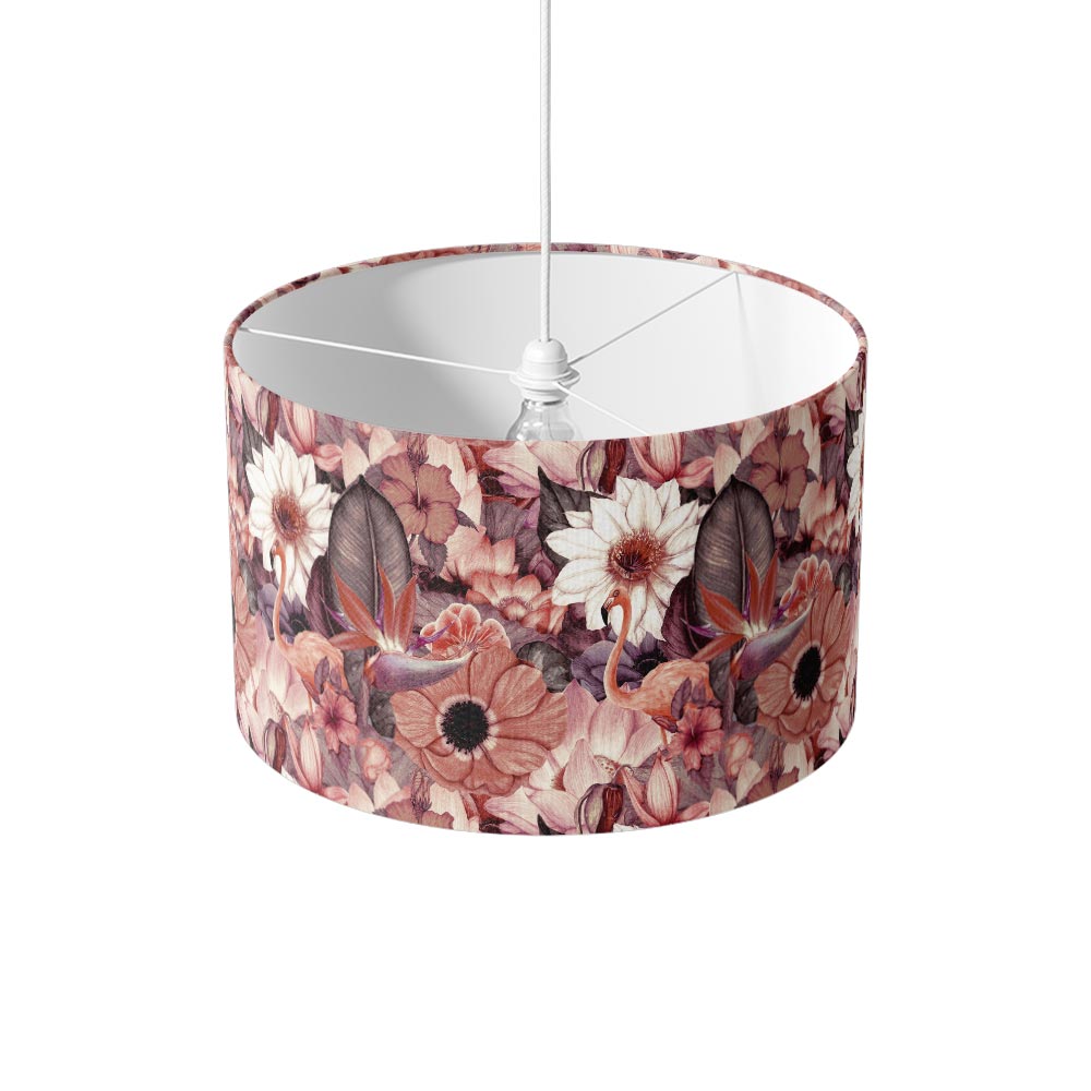Paralume Botanico rosa