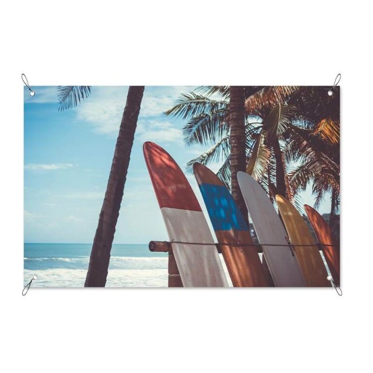 Poster da giardino Tavole da surf