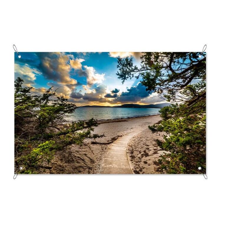 Poster da giardino Scorcio sul mare