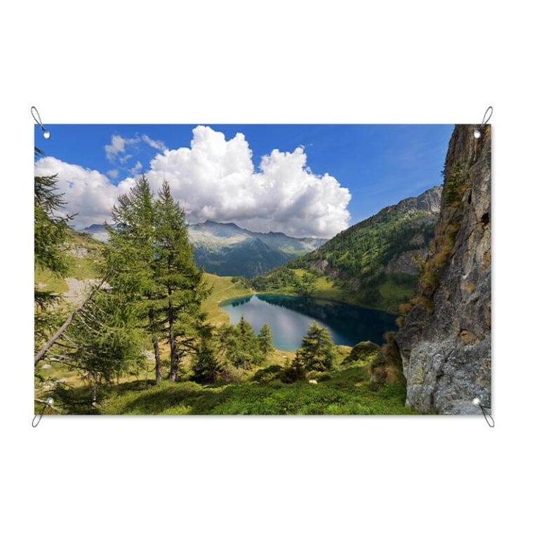 Poster da giardino Lago di Campi