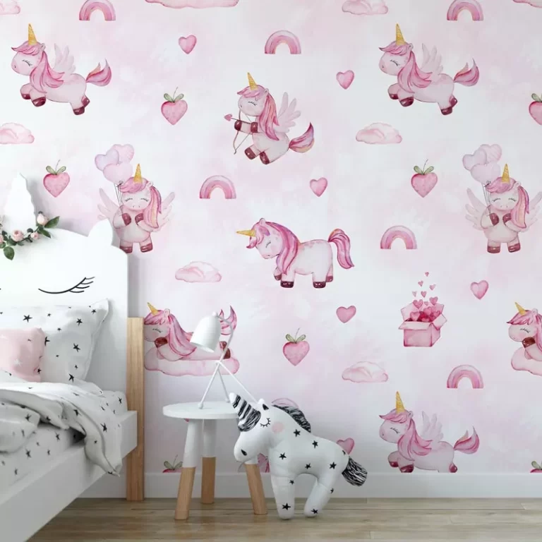 Carta da parati Unicorni dolcissimi