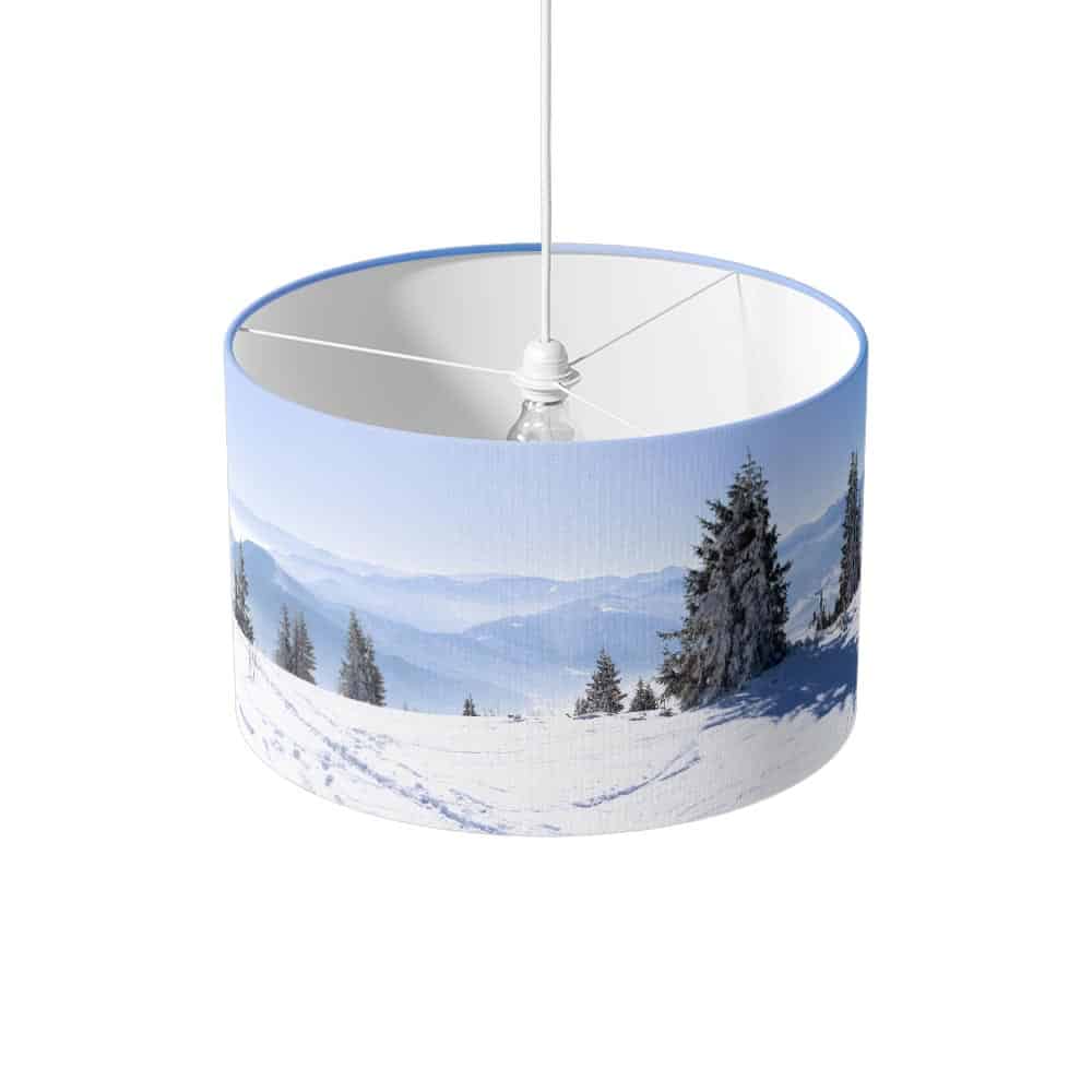 Paralume Montagne e neve