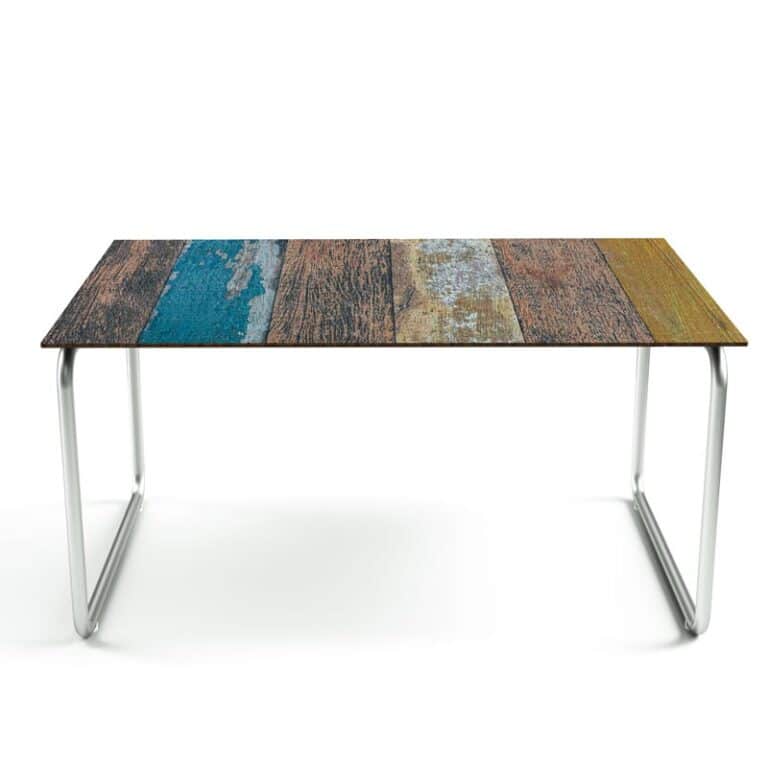 Adesivo da tavolo Legno colorato