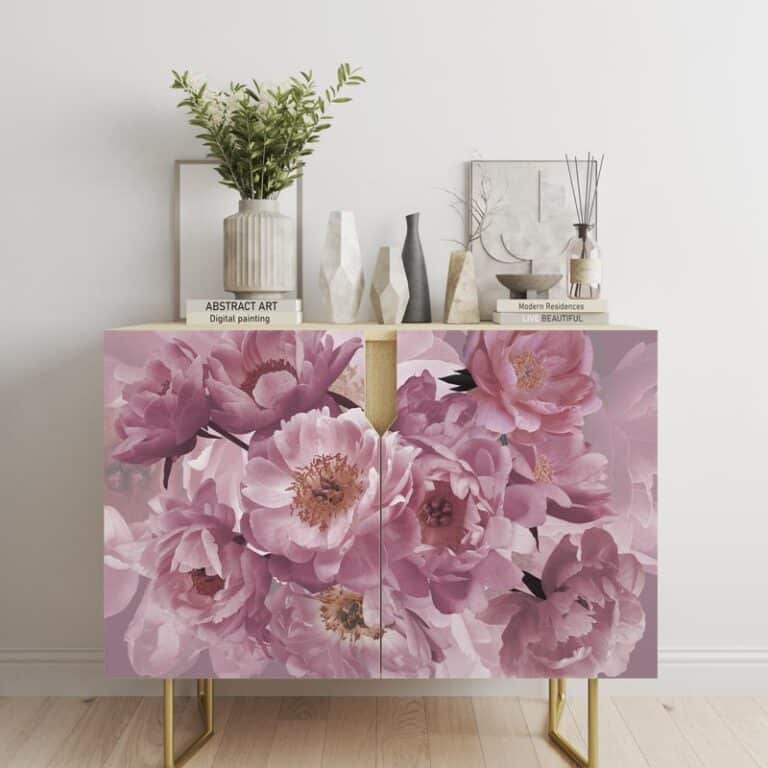 Adesivo per mobili Rose selvatiche