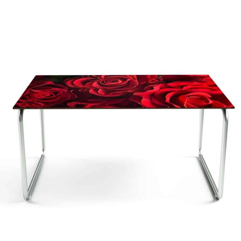 Adesivo da tavolo Rose rosse