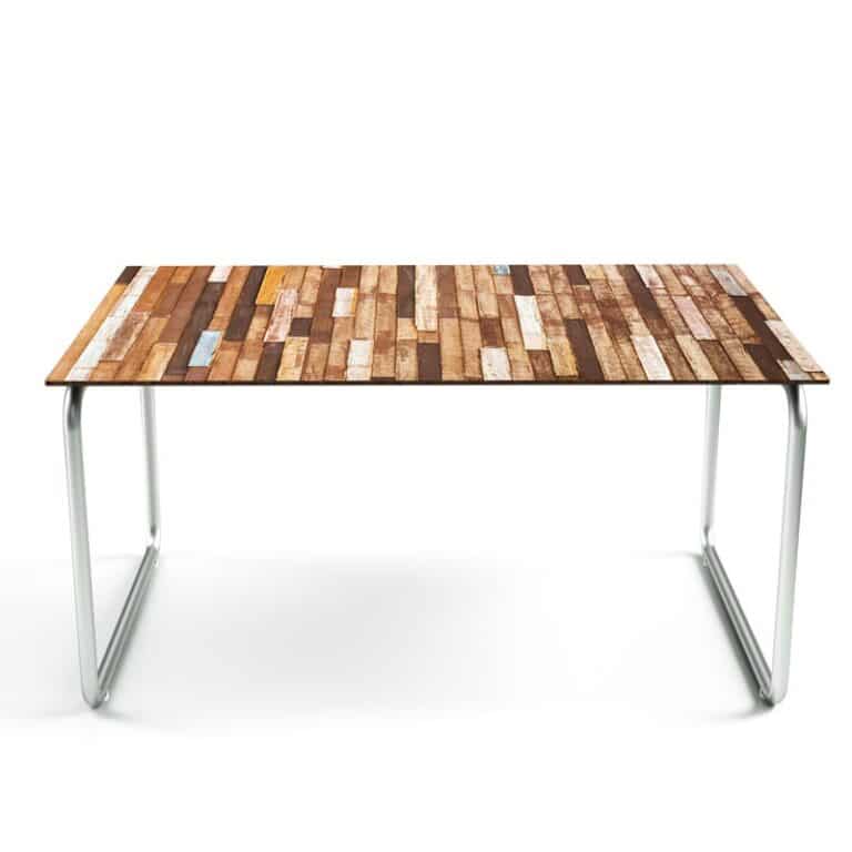 Adesivo da tavolo Legno listellini