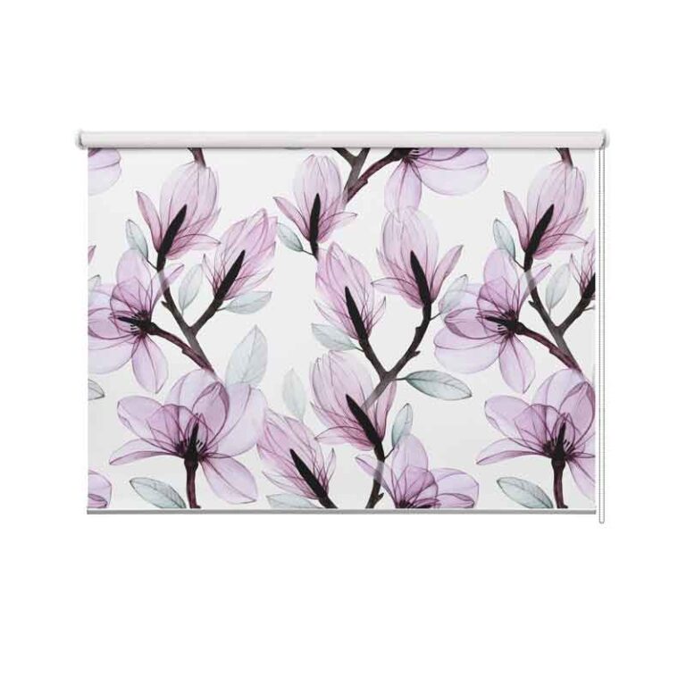 Tenda a rullo Magnolia viola