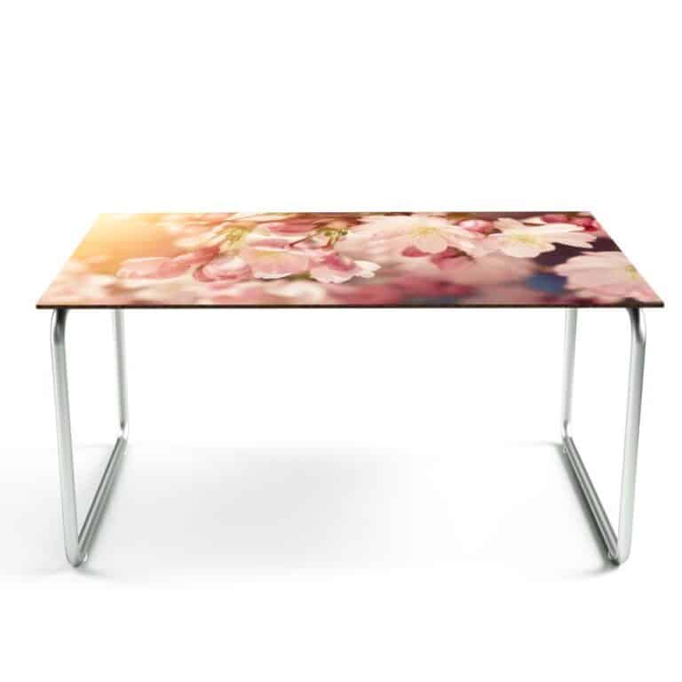 Adesivo da tavolo Fiori rosa