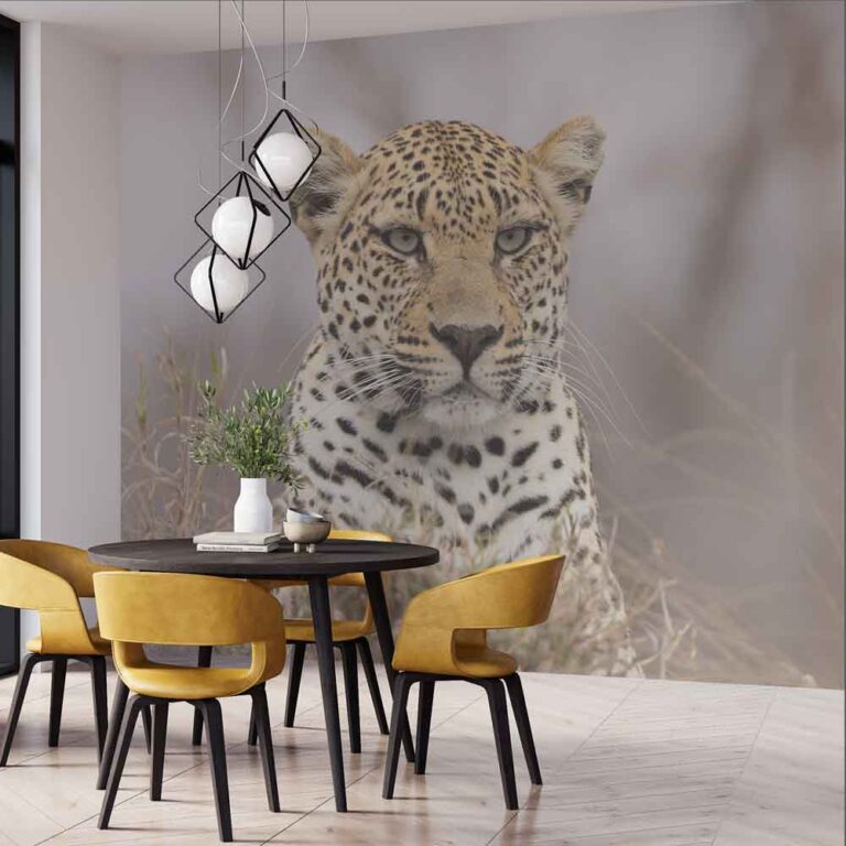 Carta da parati Leopardo da guardia