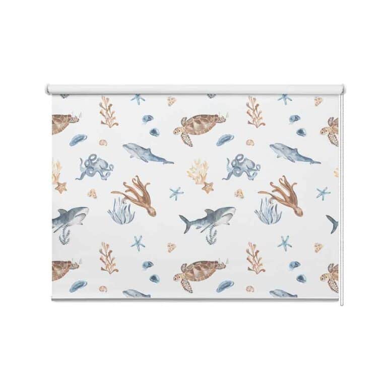Tenda a rullo Creature marine