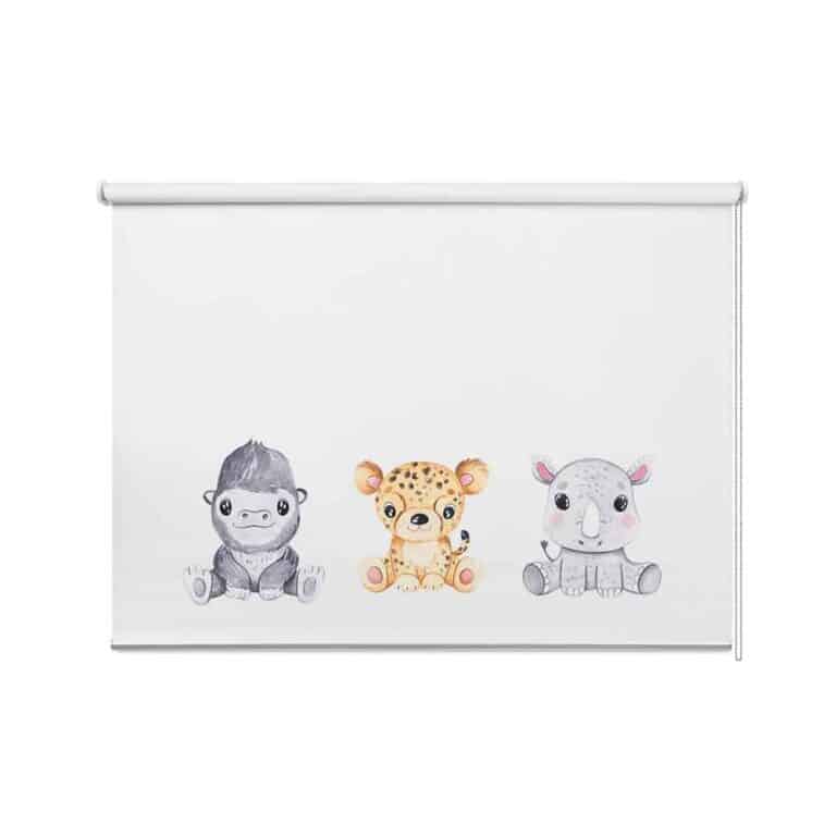 Tenda a rullo Tre animali