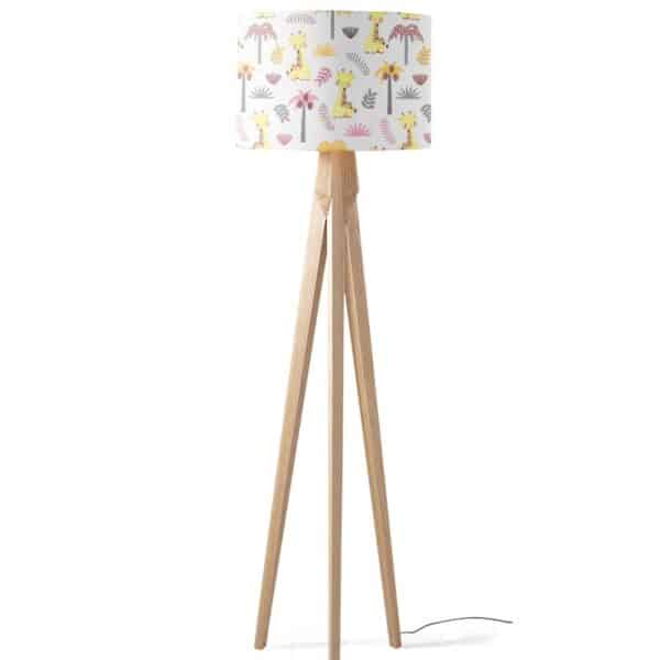 Paralume Giraffe color pastello