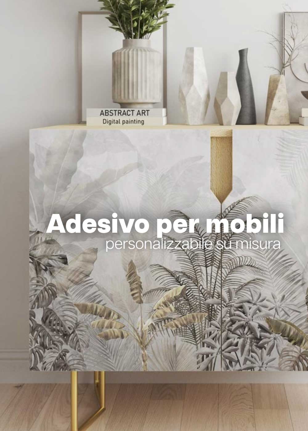 Adesivo per mobili banner