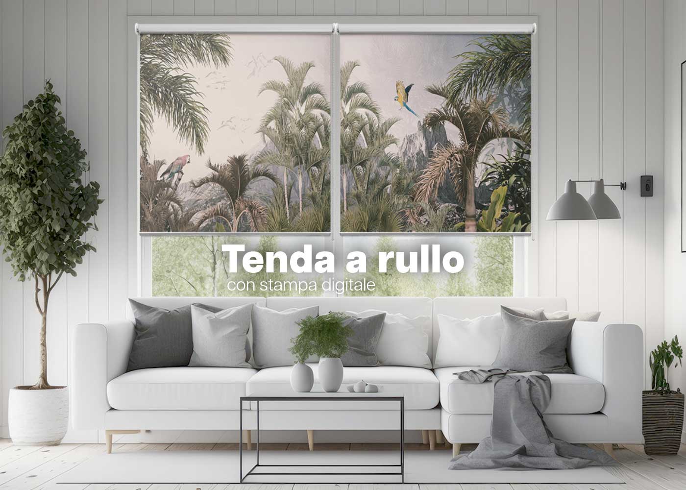tenda a rullo banner
