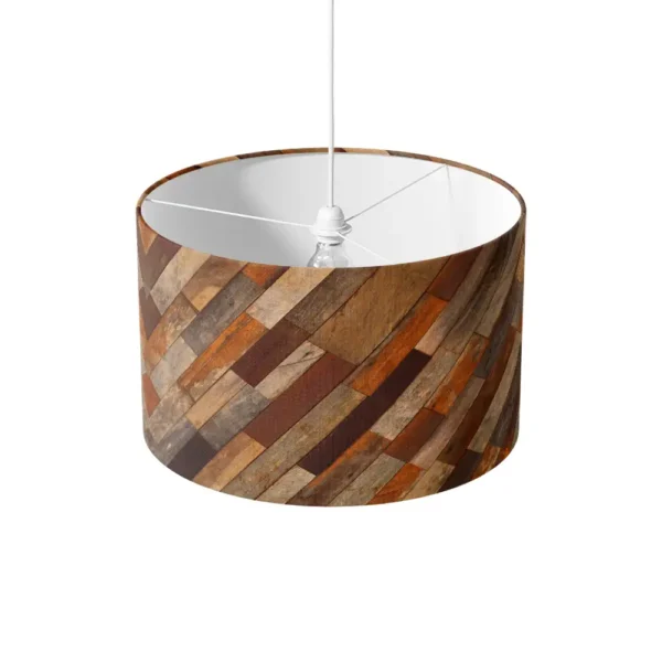 paralume legno antico