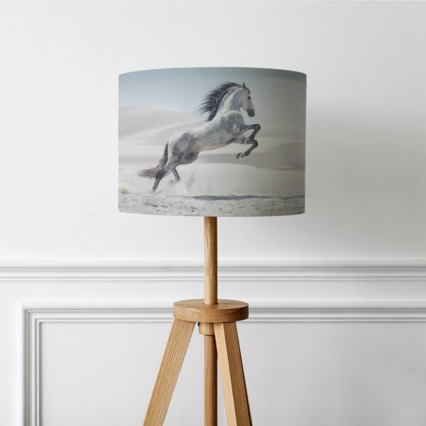 Paralume Cavallino grigio