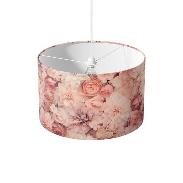 Paralume Bouquet di fiori rosa